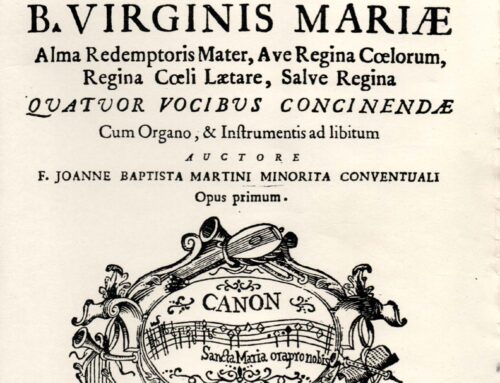 Giovanni Battista Martini: Ave Regina Coelorum